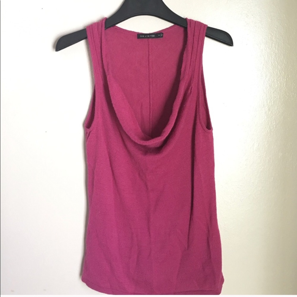🛍 Limited Cowl Sweater Tank Top - Picture 4 of 6